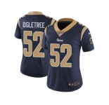 Women's Nike Los Angeles Rams #52 Alec Ogletree Vapor Untouchable Limited Navy Blue Team Color NFL Jersey
