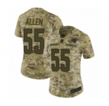 Women's Nike Los Angeles Rams #55 Brian Allen Limited Camo 2018 Salute to Service NFL Jersey