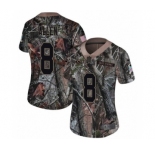 Women's Nike Los Angeles Rams #8 Brandon Allen Camo Rush Realtree Limited NFL Jersey
