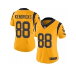 Women's Nike Los Angeles Rams #88 Lance Kendricks Limited Gold Rush NFL Jersey