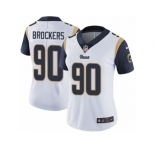 Women's Nike Los Angeles Rams #90 Michael Brockers Vapor Untouchable Limited White NFL Jersey
