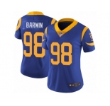 Women's Nike Los Angeles Rams #98 Connor Barwin Vapor Untouchable Limited Royal Blue Alternate NFL Jersey
