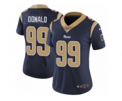 Women's Nike Los Angeles Rams #99 Aaron Donald Vapor Untouchable Limited Navy Blue Team Color NFL Jersey