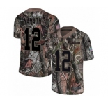 Youth Nike Los Angeles Rams #12 Joe Namath Camo Rush Realtree Limited NFL Jersey