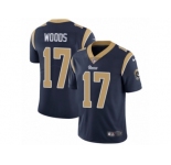 Youth Nike Los Angeles Rams #17 Robert Woods Vapor Untouchable Limited Navy Blue Team Color NFL Jersey