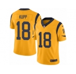 Youth Nike Los Angeles Rams #18 Cooper Kupp Limited Gold Rush NFL Jersey
