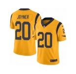 Youth Nike Los Angeles Rams #20 Lamarcus Joyner Limited Gold Rush NFL Jersey
