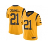 Youth Nike Los Angeles Rams #21 Nolan Cromwell Limited Gold Rush NFL Jersey