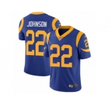 Youth Nike Los Angeles Rams #22 Trumaine Johnson Vapor Untouchable Limited Royal Blue Alternate NFL Jersey
