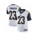 Youth Nike Los Angeles Rams #23 Benny Cunningham Vapor Untouchable Limited White NFL Jersey