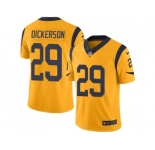 Youth Nike Los Angeles Rams #29 Eric Dickerson Gold Stitched NFL Limited Rush Jersey