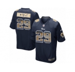 Youth Nike Los Angeles Rams #29 Eric Dickerson Limited Navy Blue Strobe NFL Jersey