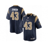 Youth Nike Los Angeles Rams #43 John Johnson Limited Navy Blue Team Color NFL Jersey