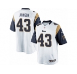 Youth Nike Los Angeles Rams #43 John Johnson Limited White NFL Jersey