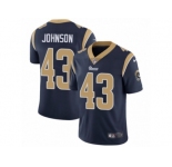 Youth Nike Los Angeles Rams #43 John Johnson Vapor Untouchable Limited Navy Blue Team Color NFL Jersey