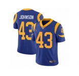 Youth Nike Los Angeles Rams #43 John Johnson Vapor Untouchable Limited Royal Blue Alternate NFL Jersey