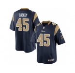 Youth Nike Los Angeles Rams #45 Zach Laskey Limited Navy Blue Team Color NFL Jersey