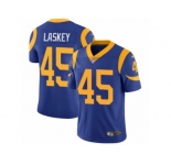 Youth Nike Los Angeles Rams #45 Zach Laskey Vapor Untouchable Limited Royal Blue Alternate NFL Jersey