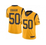 Youth Nike Los Angeles Rams #50 Samson Ebukam Limited Gold Rush NFL Jersey