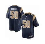 Youth Nike Los Angeles Rams #50 Samson Ebukam Limited Navy Blue Team Color NFL Jersey