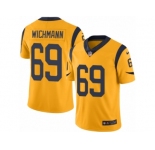 Youth Nike Los Angeles Rams #69 Cody Wichmann Limited Gold Rush NFL Jersey