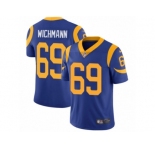 Youth Nike Los Angeles Rams #69 Cody Wichmann Vapor Untouchable Limited Royal Blue Alternate NFL Jersey