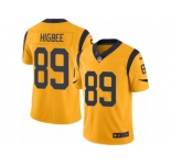 Youth Nike Los Angeles Rams #89 Tyler Higbee Limited Gold Rush NFL Jersey