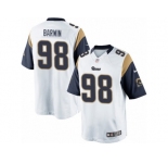Youth Nike Los Angeles Rams #98 Connor Barwin Limited White NFL Jersey