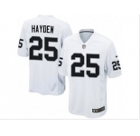 nike nfl jerseys oakland raiders #25 hayden white[game]