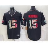 Men's Las Vegas Raiders #15 Fernando Mendoza Black F.U.S.E. Mexico Vapor Limited Football Stitched Jersey