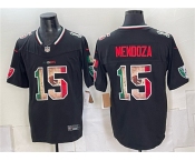 Men's Las Vegas Raiders #15 Fernando Mendoza Black F.U.S.E. Mexico Vapor Limited Football Stitched Jersey