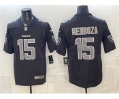 Men's Las Vegas Raiders #15 Fernando Mendoza Black Vapor Untouchable Limited Football Stitched Jersey