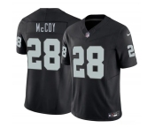 Men's Las Vegas Raiders #28 Jermod McCoy Black 2026 F.U.S.E. Vapor Untouchable Limited Football Stitched Jersey