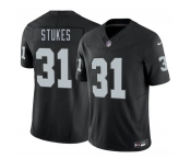 Men's Las Vegas Raiders #31 Treydan Stukes Black 2026 F.U.S.E. Vapor Untouchable Limited Football Stitched Jersey