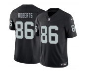 Men's Las Vegas Raiders #86 Chase Roberts Black 2026 Draft F.U.S.E. Vapor Untouchable Limited Football Stitched Jersey
