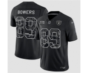 Men's Las Vegas Raiders #89 Brock Bowers Black F.U.S.E. 2026 Salute to Service Limited Football Stitched Jersey