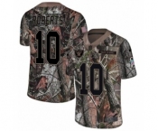 Men's Nike Oakland Raiders #10 Seth Roberts Limited Camo Rush Realtree NFL Jersey