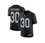 Men's Nike Oakland Raiders #30 Jalen Richard Vapor Untouchable Limited Black Team Color NFL Jersey
