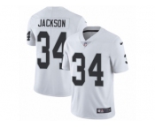 Men's Nike Oakland Raiders #34 Bo Jackson Vapor Untouchable Limited White NFL Jersey