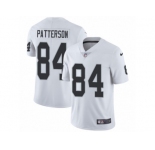 Men's Nike Oakland Raiders #84 Cordarrelle Patterson Vapor Untouchable Limited White NFL Jersey