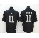 Men's Oakland Raiders #11 Ruggs III Black Team Color Vapor Untouchable Limited Player Football Jersey