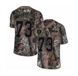 Men's Oakland Raiders #73 Maurice Hurst Limited Camo Rush Realtree Football Jersey