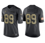 Nike Oakland Raiders #89 Amari Cooper Men's Stitched Black NFL Salute to Service Limited Jerseys