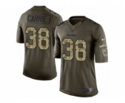 nike nfl jerseys oakland raiders #38 t.j. carrie army green[nike Limited Salute To Service]