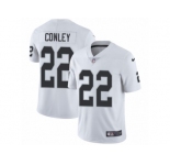 Youth Nike Oakland Raiders #22 Gareon Conley White Vapor Untouchable Elite Player NFL Jersey