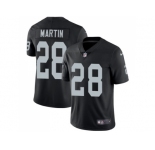 Youth Nike Oakland Raiders #28 Doug Martin Black Team Color Stitched NFL Vapor Untouchable Limited Jersey