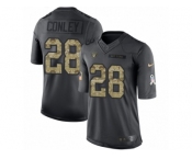 Youth Nike Oakland Raiders #28 Gareon Conley Limited Black 2016 Salute to Service NFL Jersey