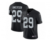 Youth Nike Oakland Raiders #29 David Amerson Vapor Untouchable Limited Black Team Color NFL Jersey