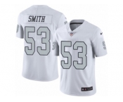 Youth Nike Oakland Raiders #53 Malcolm Smith Limited White Rush NFL Jersey