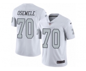 Youth Nike Oakland Raiders #70 Kelechi Osemele Limited White Rush NFL Jersey